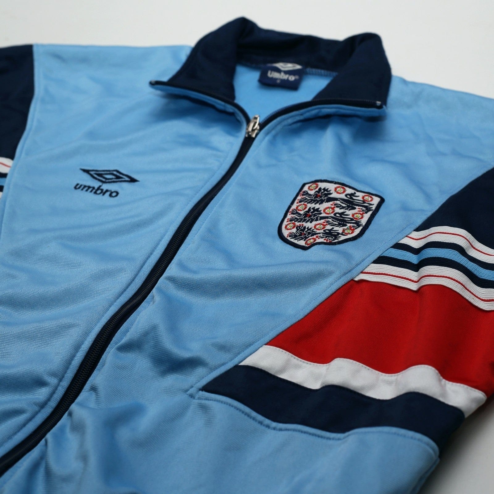 1987/90 England Vintage Umbro Track Top Jacket (S/M) Euro 88