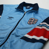 1987/90 England Vintage Umbro Track Top Jacket (S/M) Euro 88