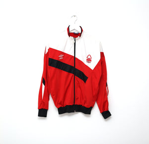 1988/89 NOTTINGHAM FOREST Vintage Umbro Football Track Top Jacket (S/M)