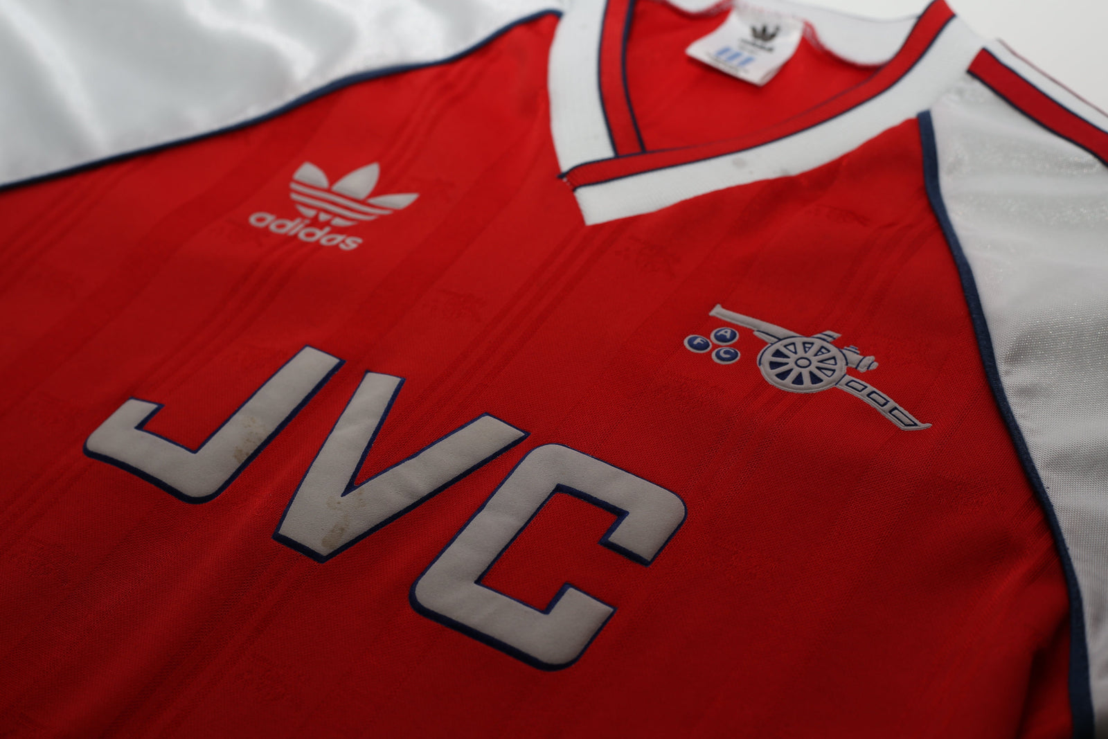 1988/90 ARSENAL Vintage adidas Home Football Shirt (38/40) (S/M) Adams, Rocastle