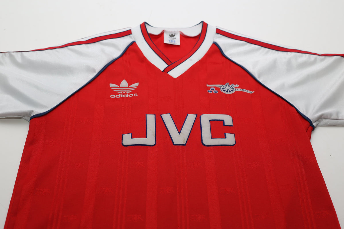 1988/90 ARSENAL Vintage adidas Home Football Shirt (38/40) (S/M) Adams, Rocastle
