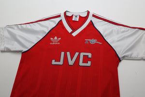 1988/90 ARSENAL Vintage adidas Home Football Shirt (38/40) (S/M) Adams, Rocastle