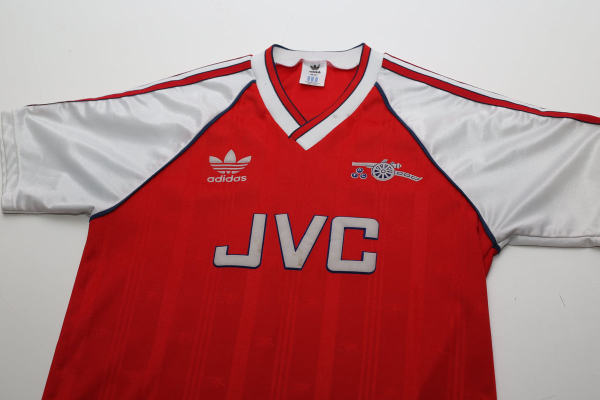 1988/90 ARSENAL Vintage adidas Home Football Shirt (38/40) (S/M) Adams, Rocastle