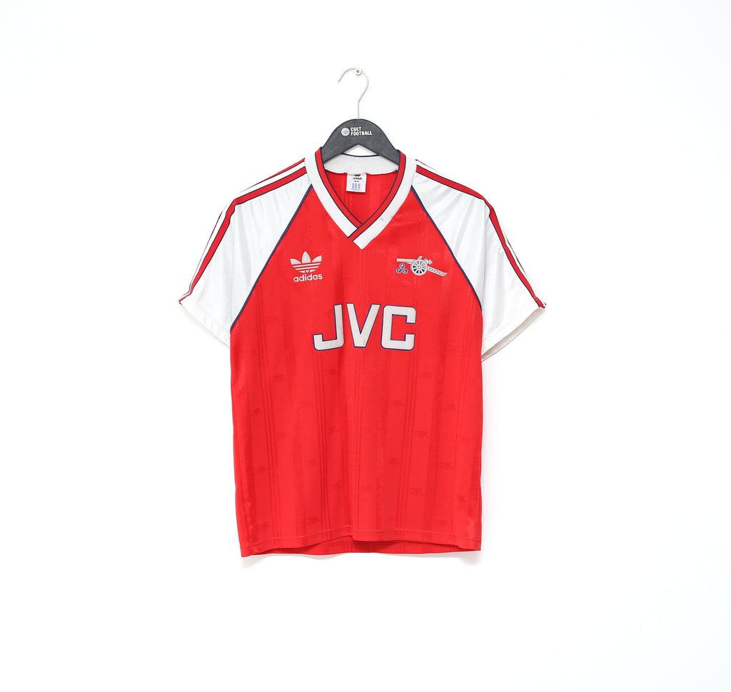 1988/90 ARSENAL Vintage adidas Home Football Shirt (38/40) (S/M) Adams, Rocastle