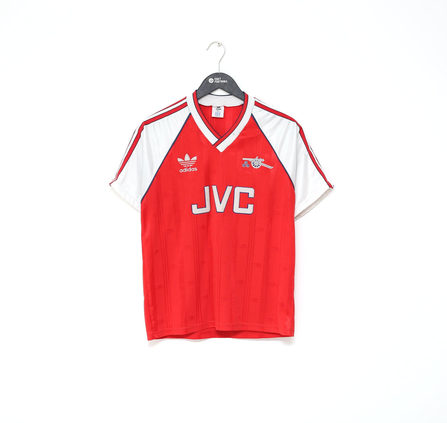 1988/90 ARSENAL Vintage adidas Home Football Shirt (38/40) (S/M) Adams, Rocastle
