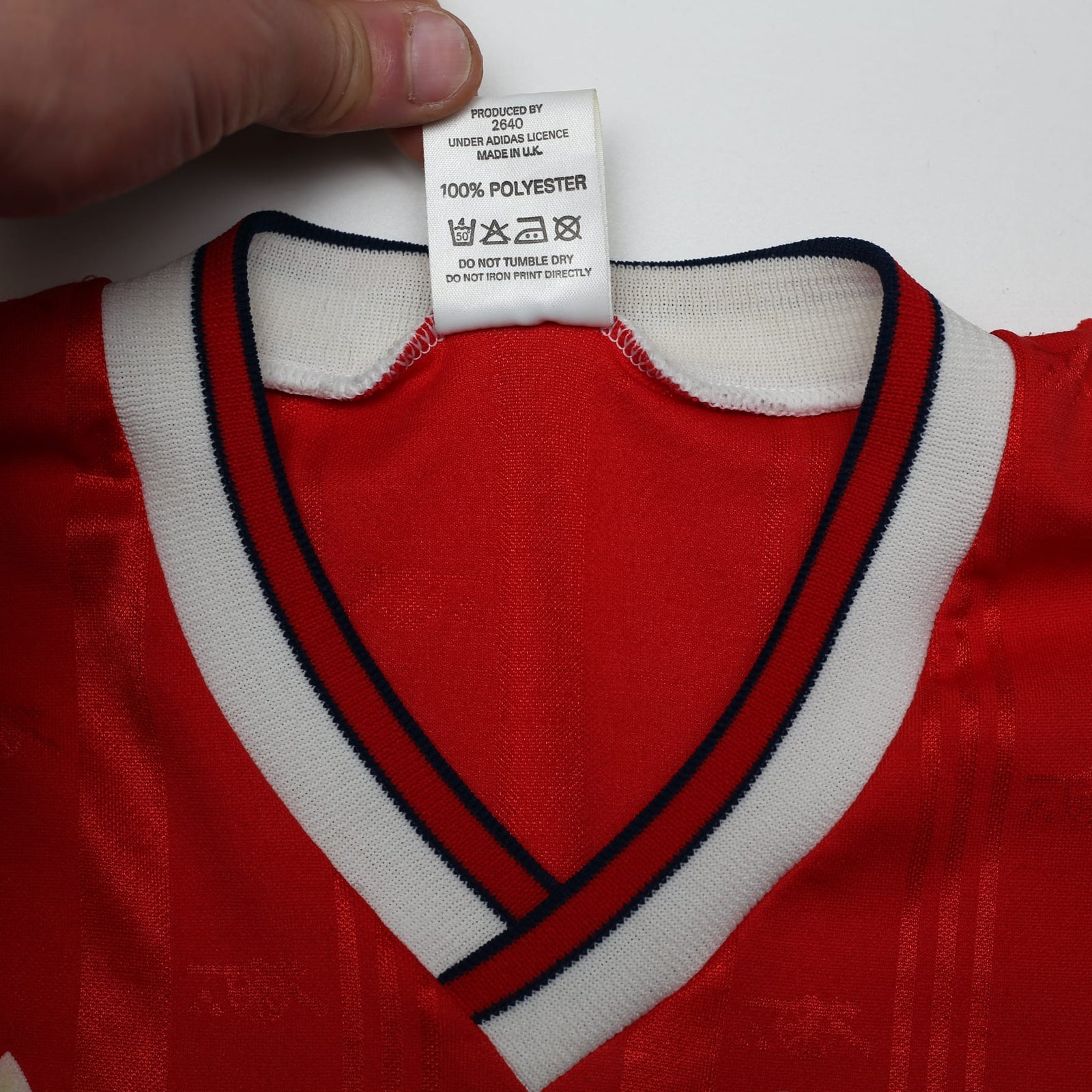 1988/90 ARSENAL Vintage adidas Home Football Shirt (S/M)