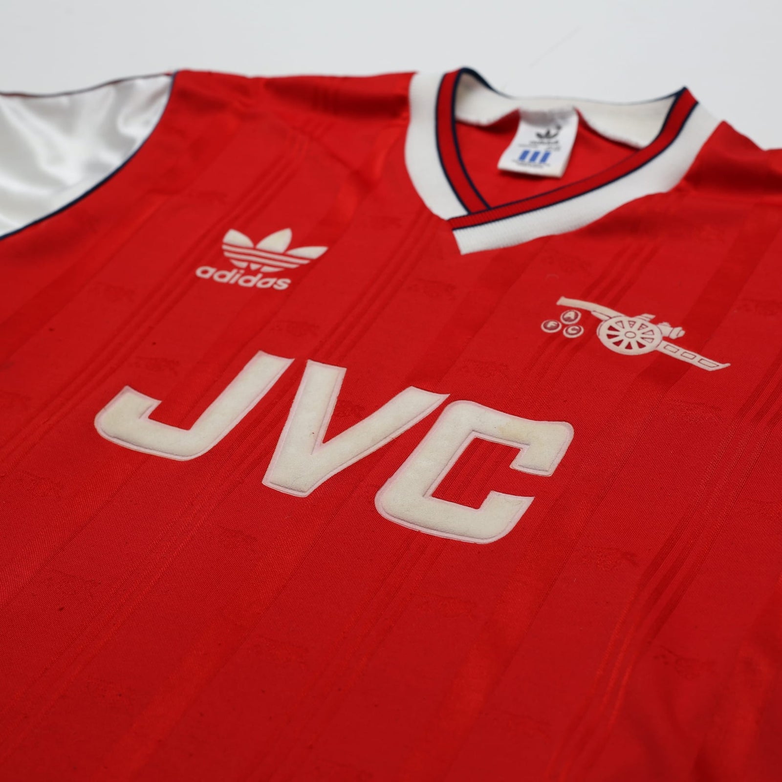 1988/90 ARSENAL Vintage adidas Home Football Shirt (S/M)
