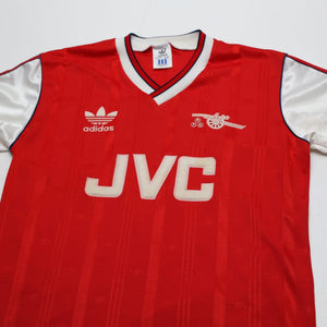 1988/90 ARSENAL Vintage adidas Home Football Shirt (S/M)
