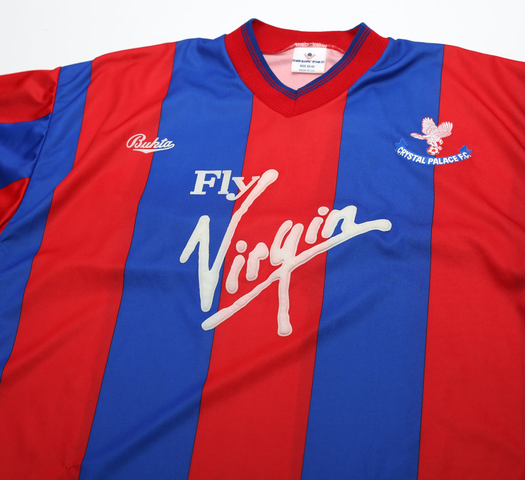 1988/90 CRYSTAL PALACE Vintage Bukta Home Football Shirt (M)