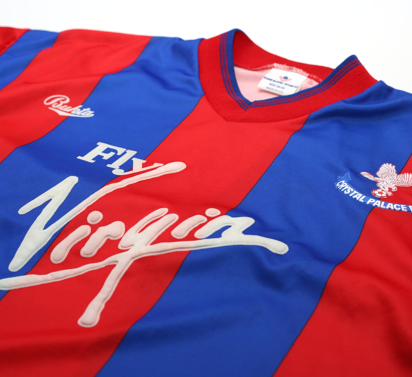 1988/90 CRYSTAL PALACE Vintage Bukta Home Football Shirt (M)