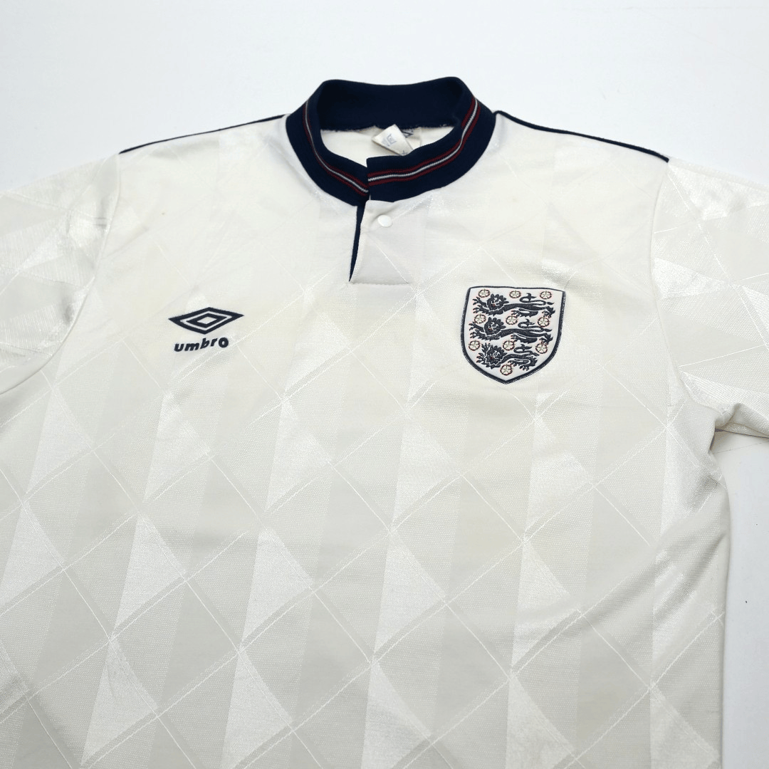 1988/90 England Vintage Umbro Home Football Shirt (38/40) M