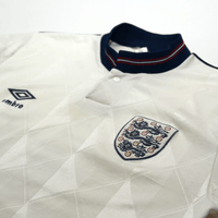 1988/90 England Vintage Umbro Home Football Shirt (38/40) M