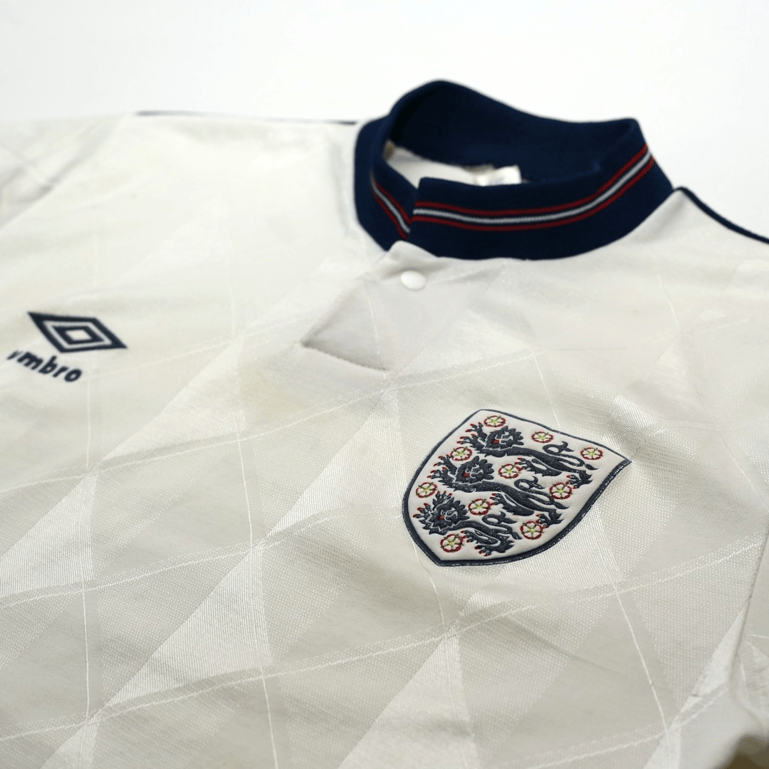 1988/90 England Vintage Umbro Home Football Shirt (38/40) M