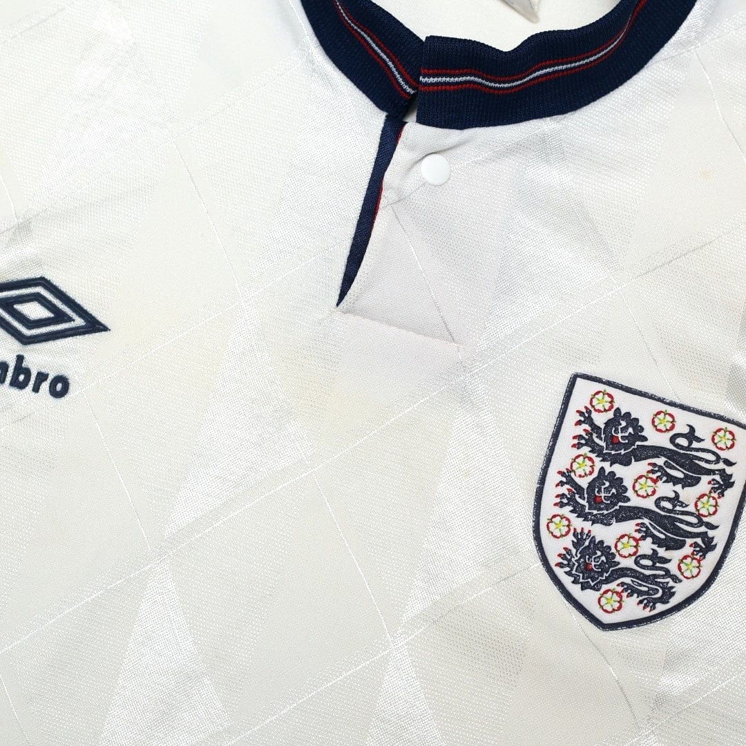 1988/90 England Vintage Umbro Home Football Shirt (38/40) M