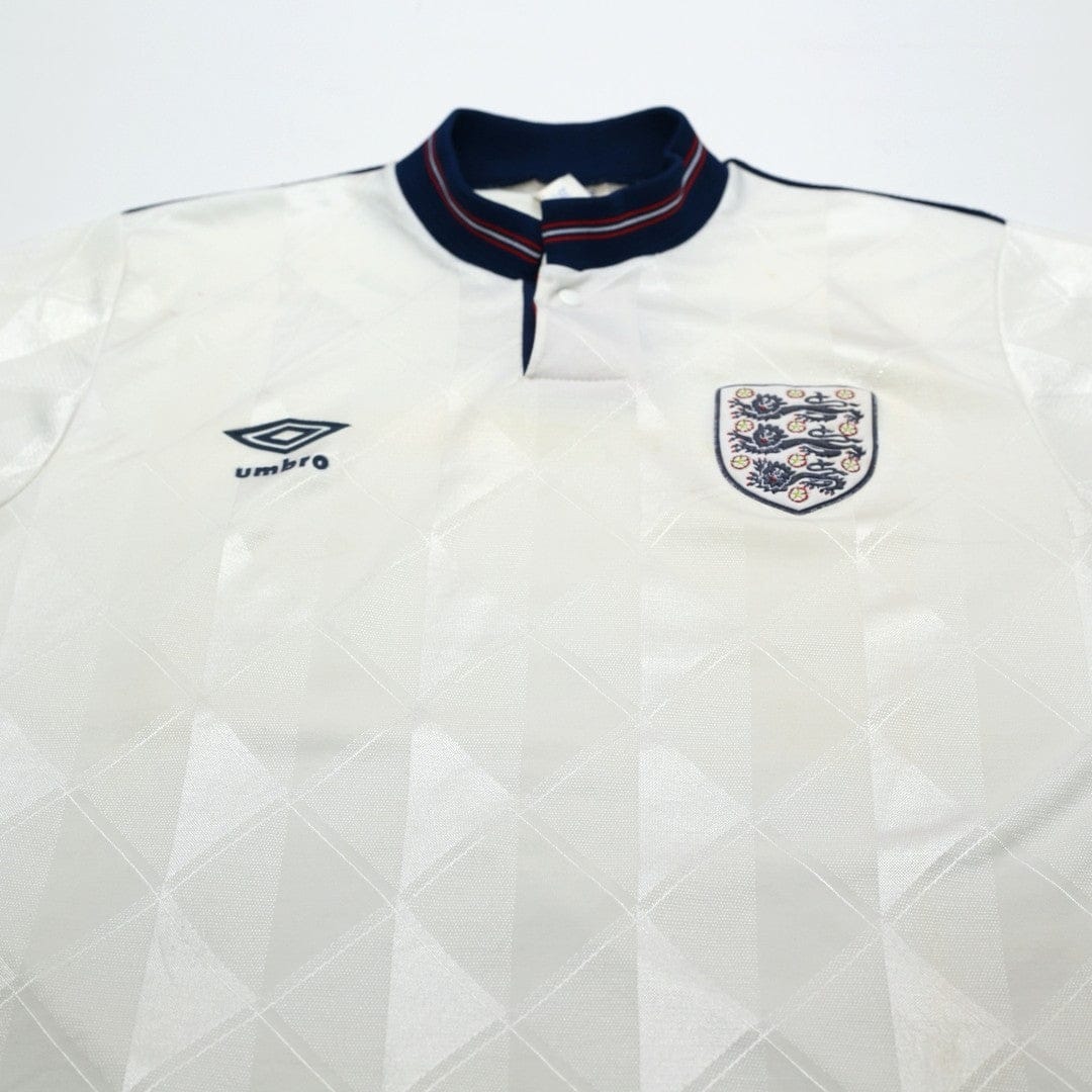 1988/90 England Vintage Umbro Home Football Shirt (38/40) M