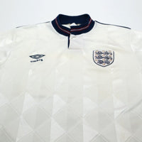 1988/90 England Vintage Umbro Home Football Shirt (38/40) M