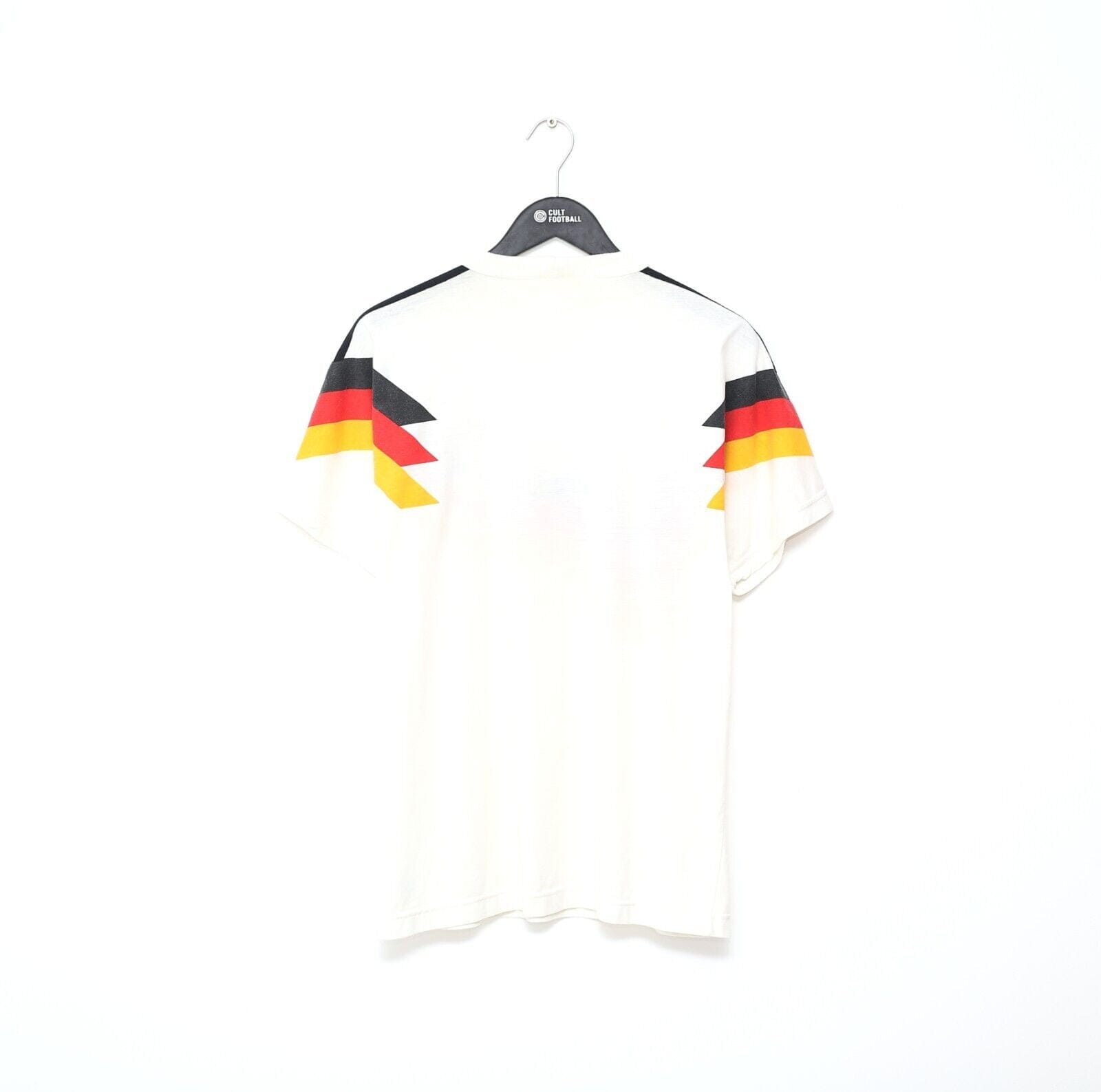 1988/90 GERMANY Vintage adidas Cotton Football Training Tee Shirt (M) Italia 90