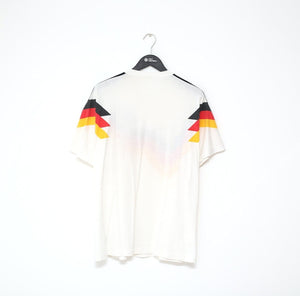 1988/90 GERMANY Vintage adidas Cotton Football Training Tee Shirt (XL) Italia 90