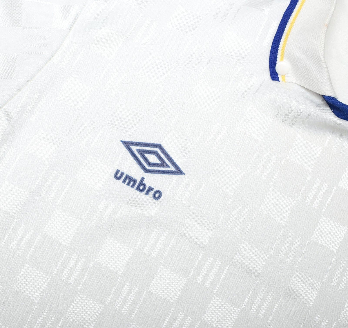 1988/90 LEEDS UNITED Vintage Umbro Home Football Shirt (L)