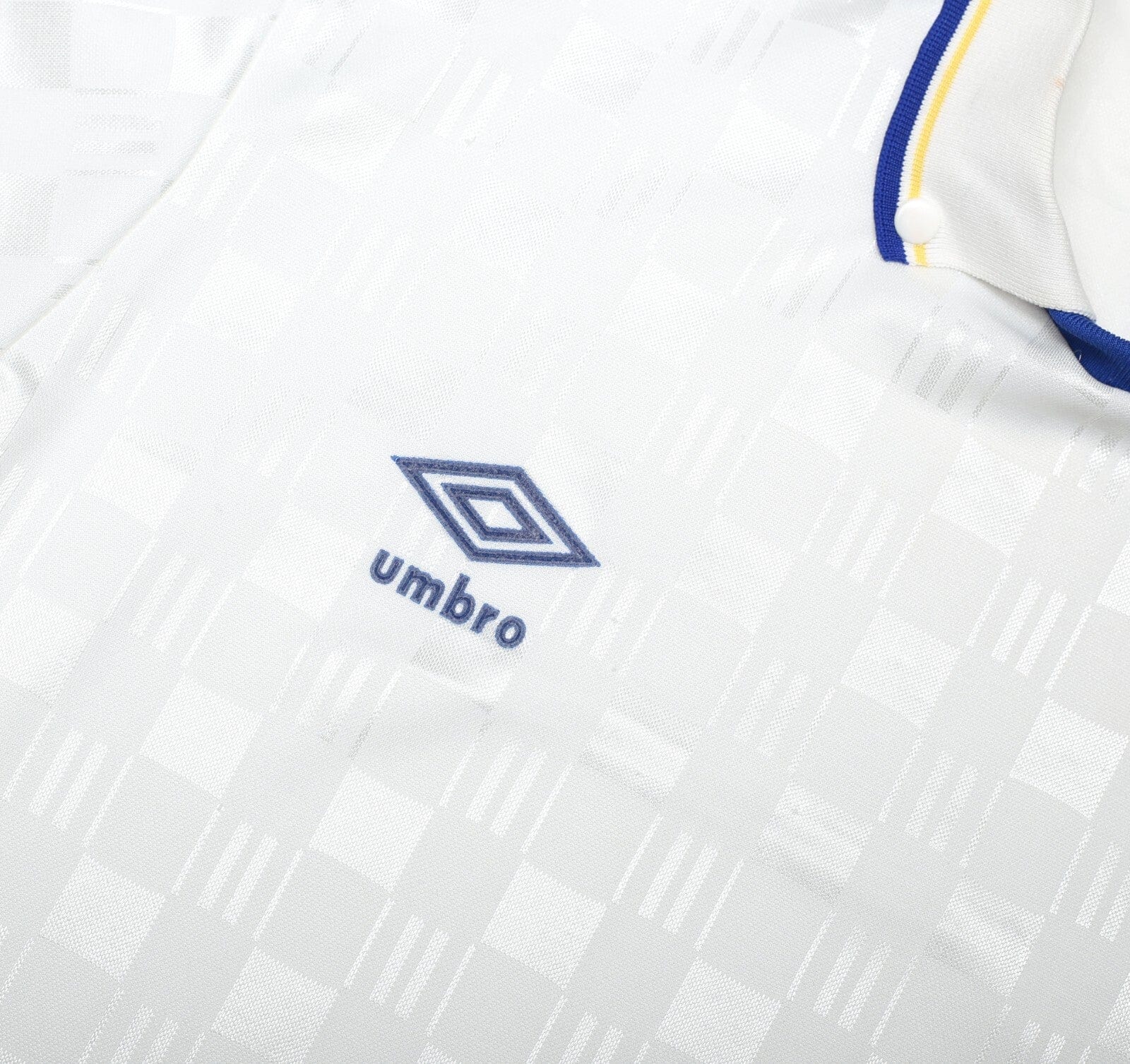 1988/90 LEEDS UNITED Vintage Umbro Home Football Shirt (L)
