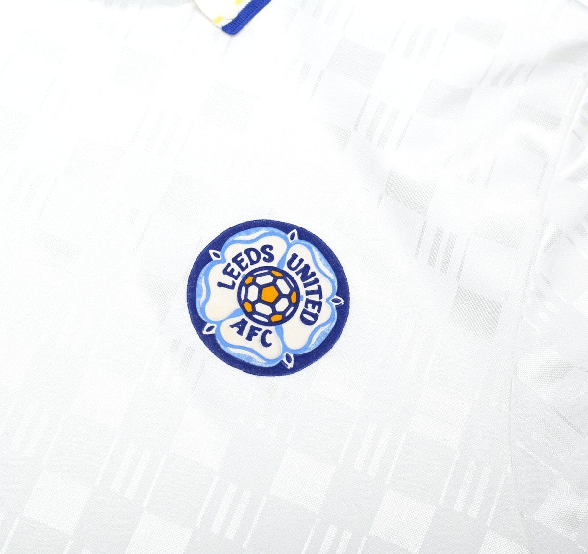 1988/90 LEEDS UNITED Vintage Umbro Home Football Shirt (L)