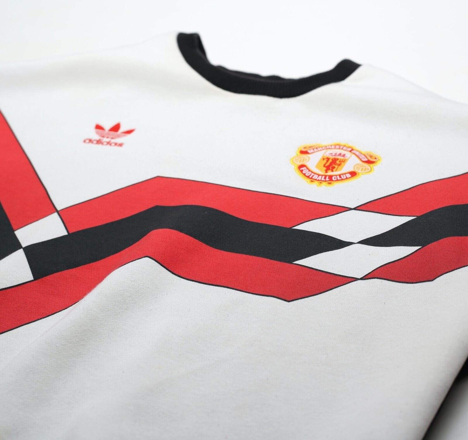 1988/90 MANCHESTER UNITED adidas Originals Football Crew Sweatshirt (S)