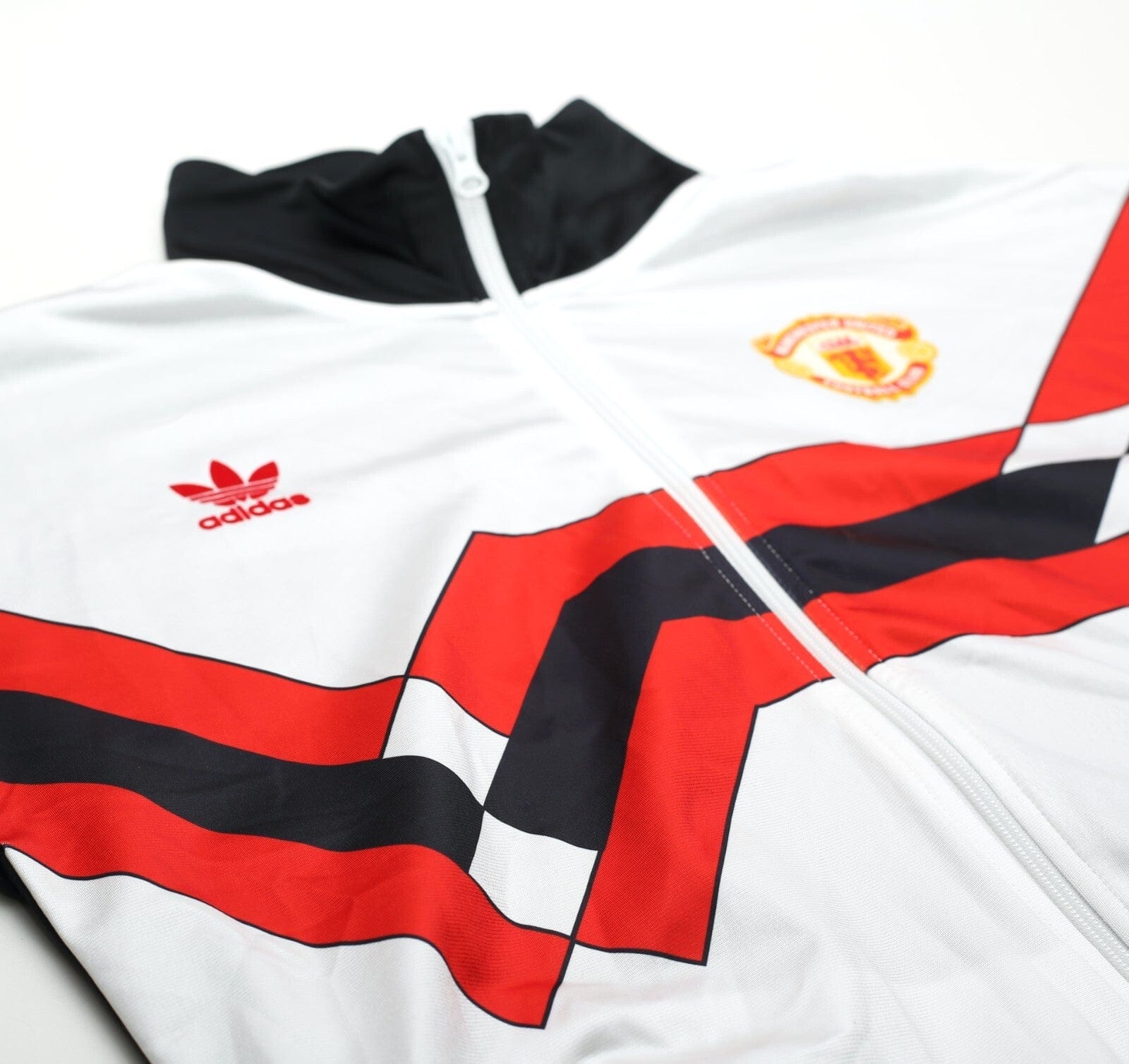 1988/90 MANCHESTER UNITED Retro adidas Originals Track Top (M)