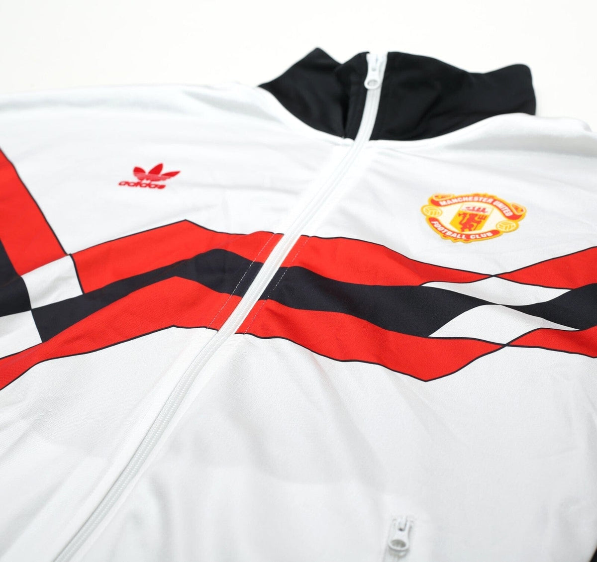 1988/90 MANCHESTER UNITED Retro adidas Originals Track Top (M)