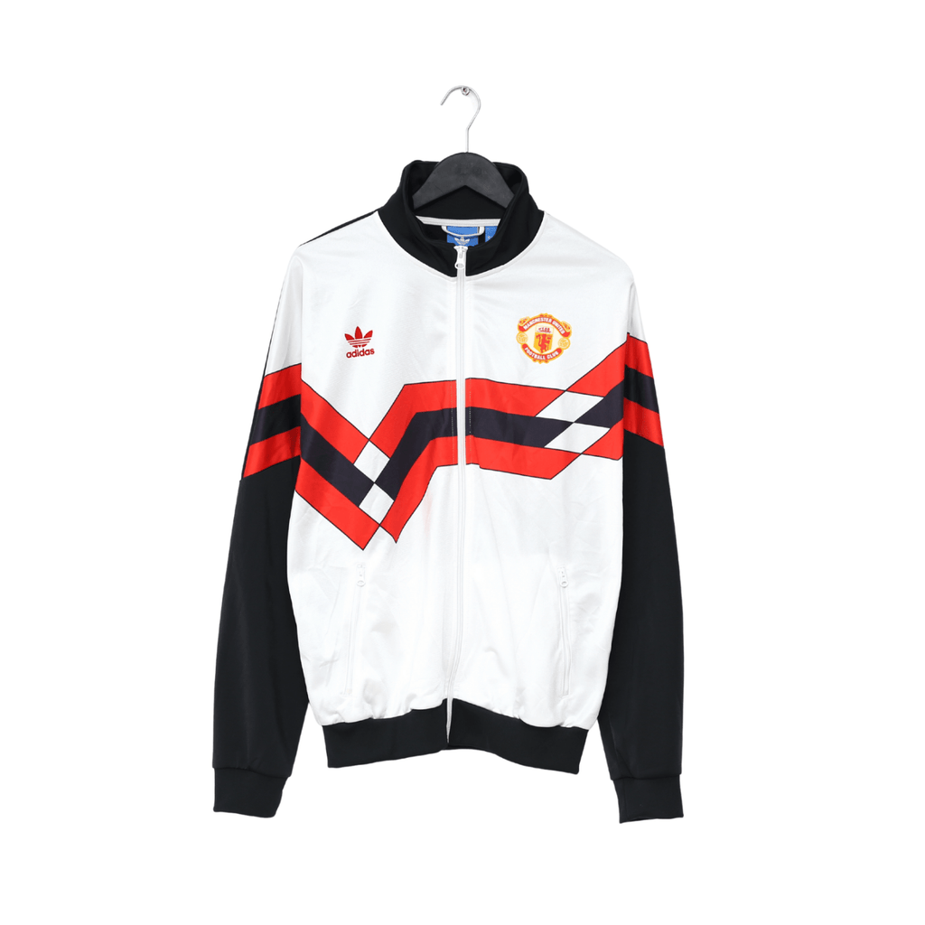1988/90 MANCHESTER UNITED Retro adidas Originals Track Top (M)