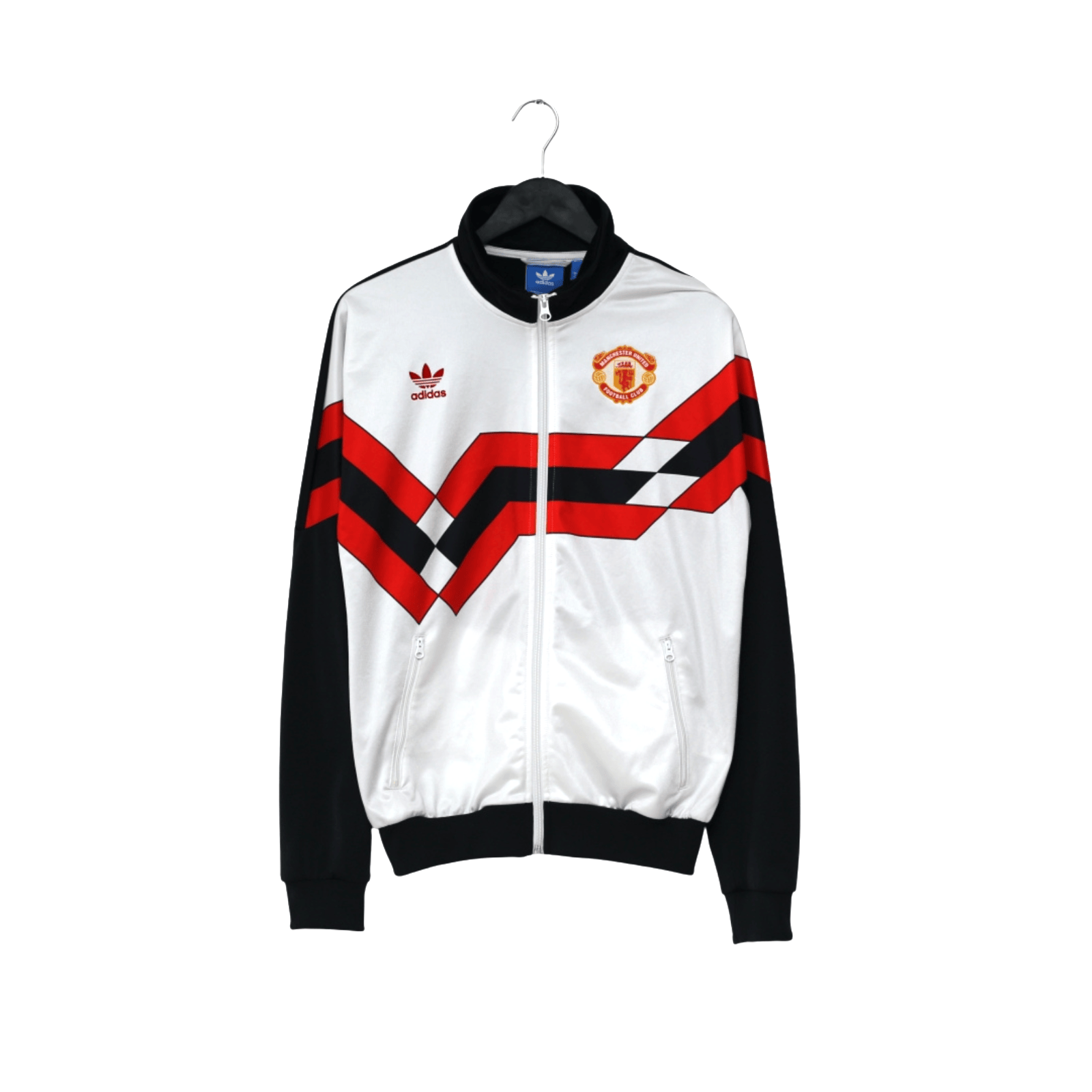 1988/90 Manchester United Retro adidas Originals Track Top (S)