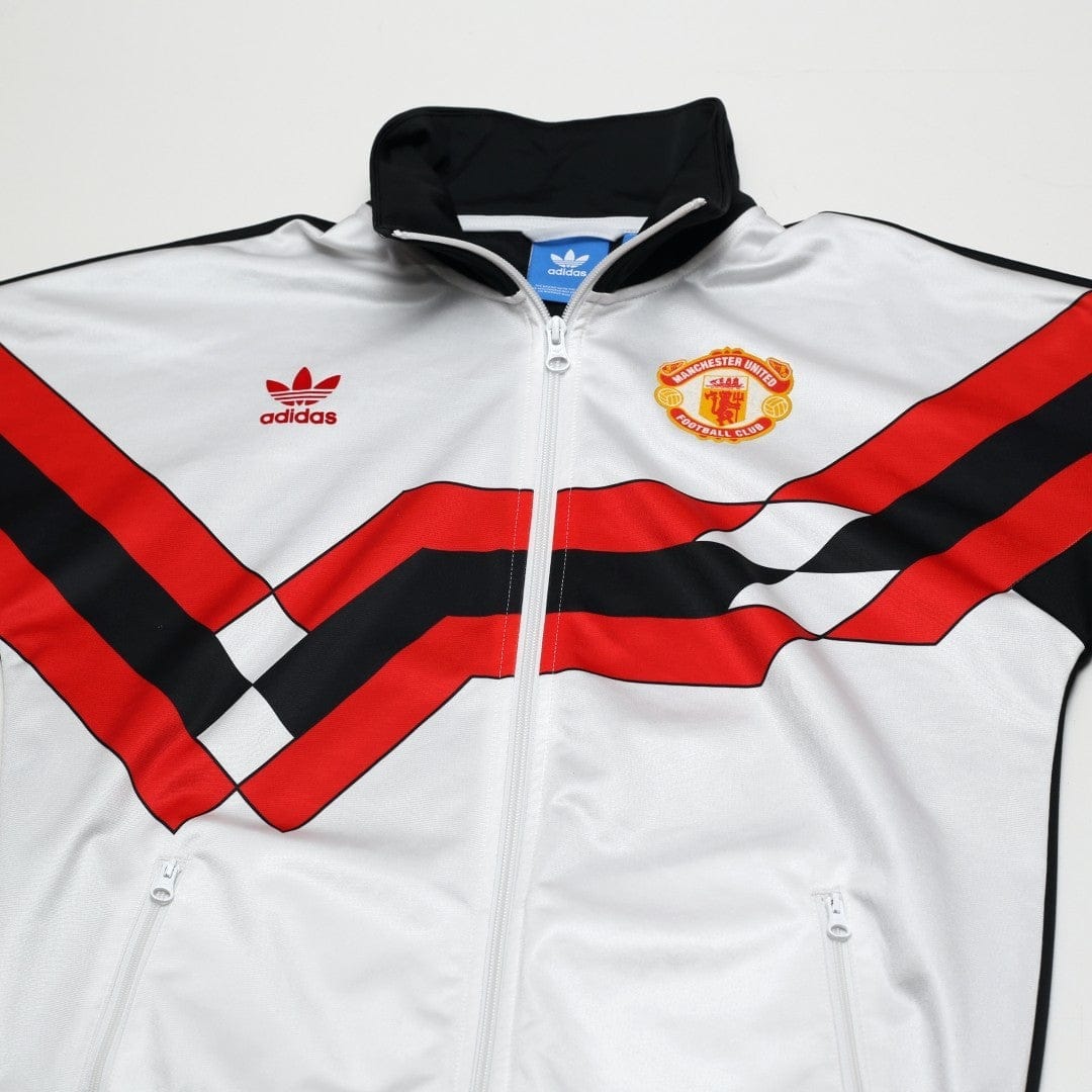 1988/90 Manchester United Retro adidas Originals Track Top (S)