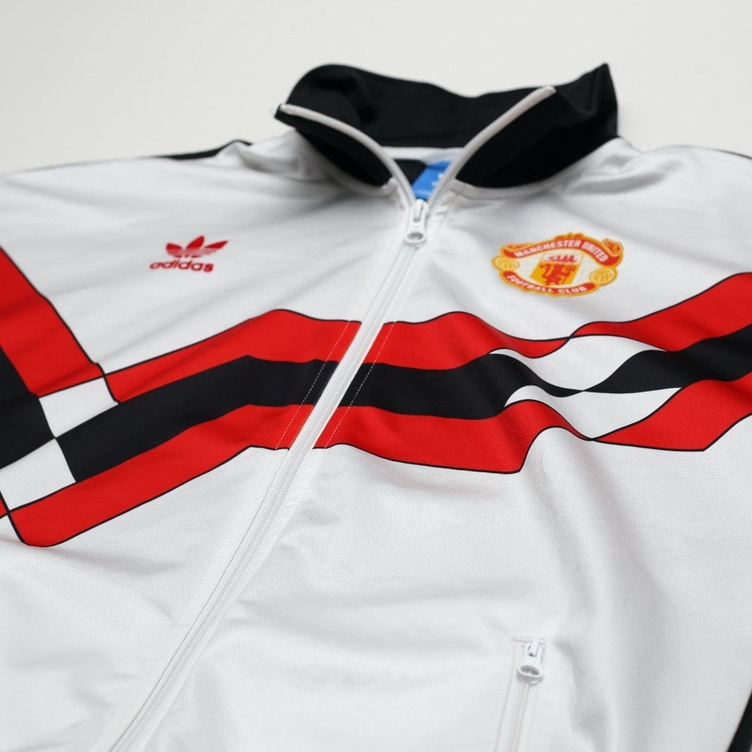 1988/90 Manchester United Retro adidas Originals Track Top (S)