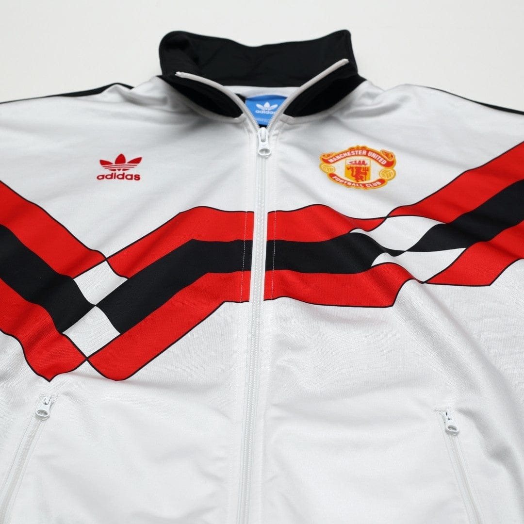 1988/90 Manchester United Retro adidas Originals Track Top (S)