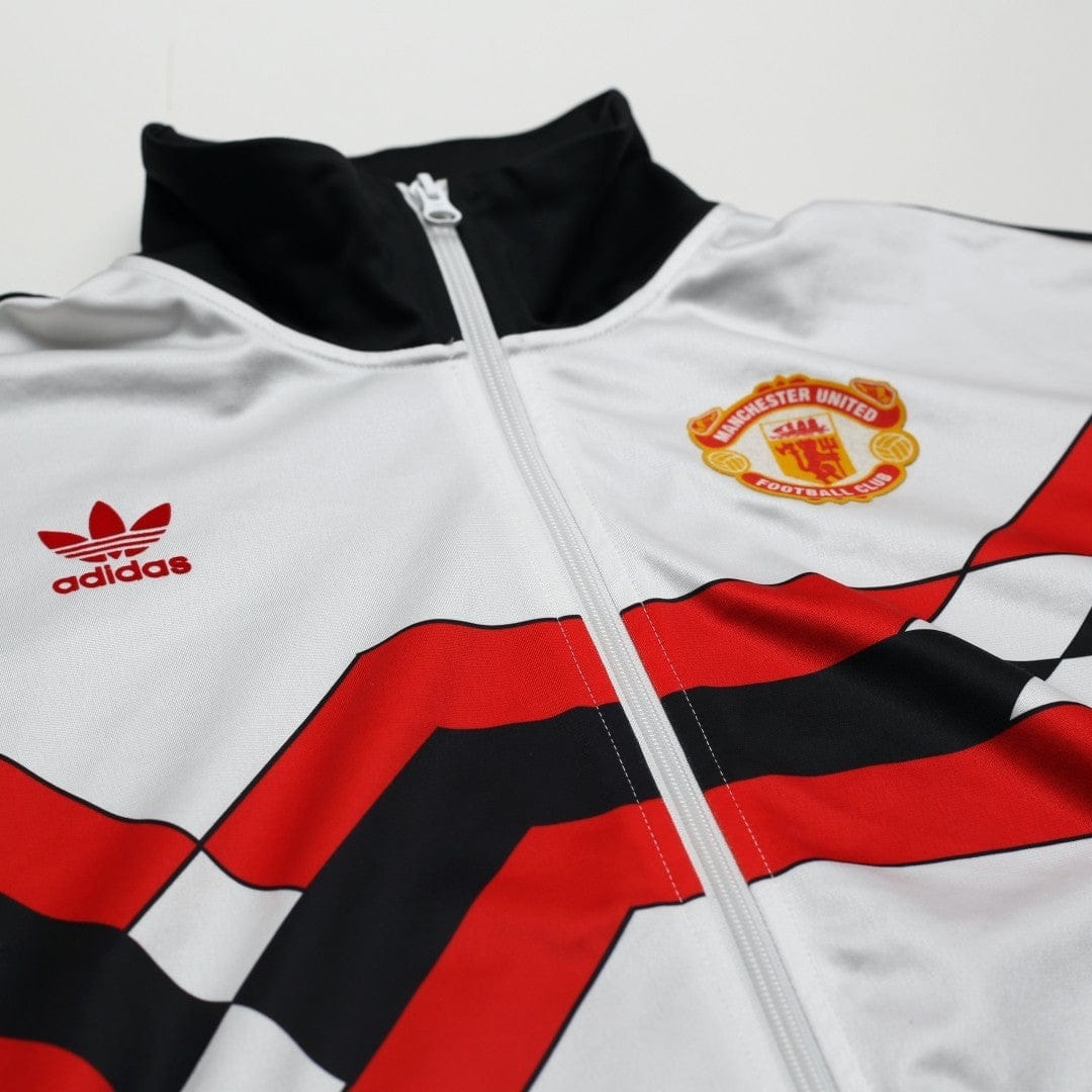 1988/90 Manchester United Retro adidas Originals Track Top (S)