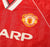 1988/90 MANCHESTER UNITED Vintage adidas Home Football Shirt (M)