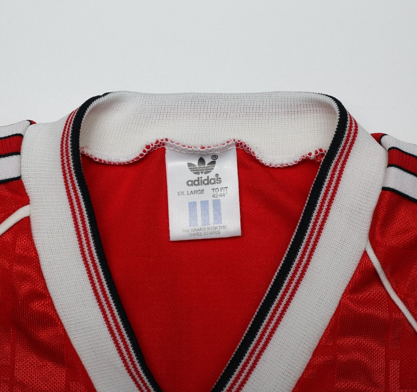 1988/90 MANCHESTER UNITED Vintage adidas Home Football Shirt (M)