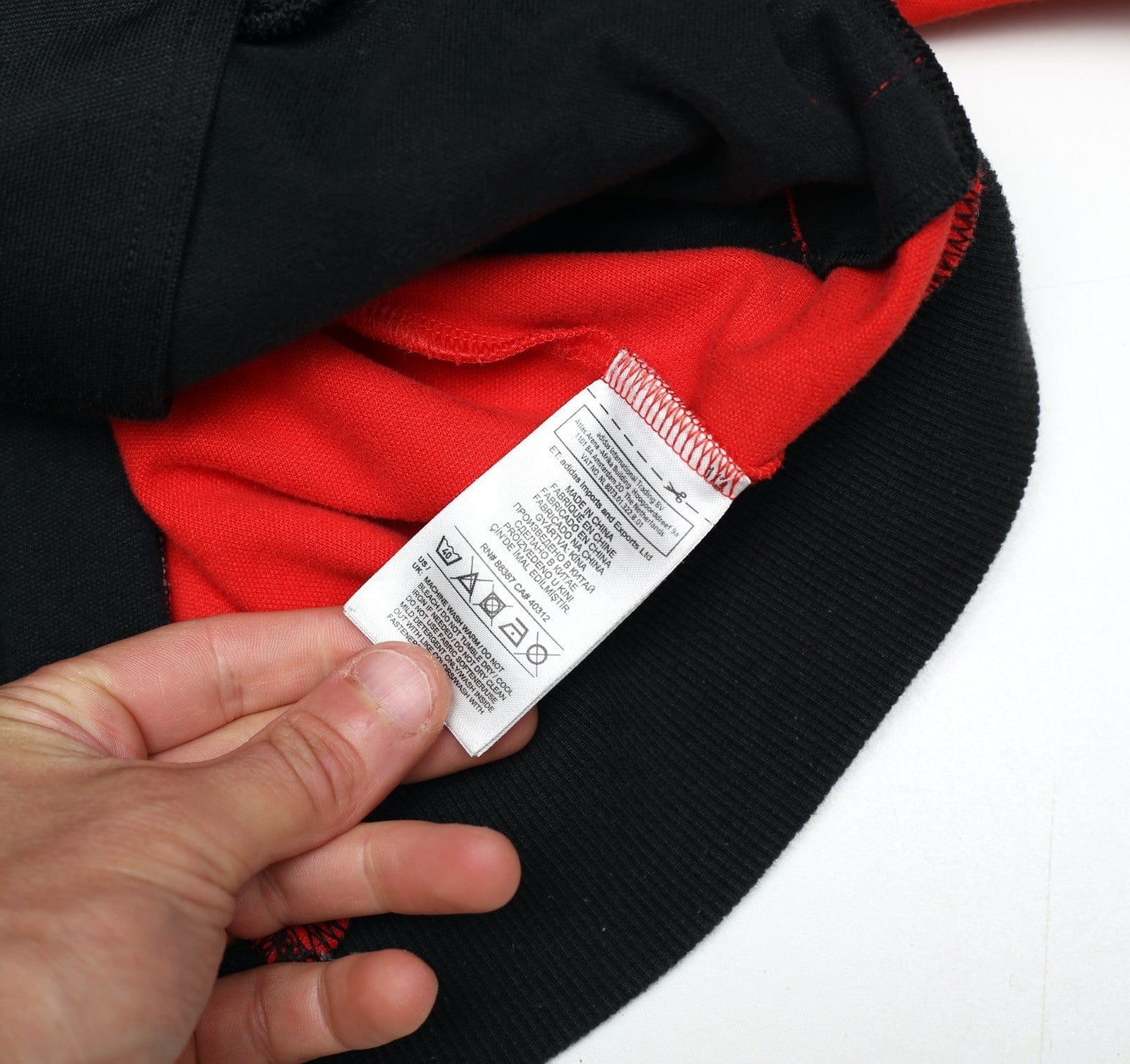 1988/90 MANCHESTER UNITED Vintage Retro adidas Originals Track Top (M)