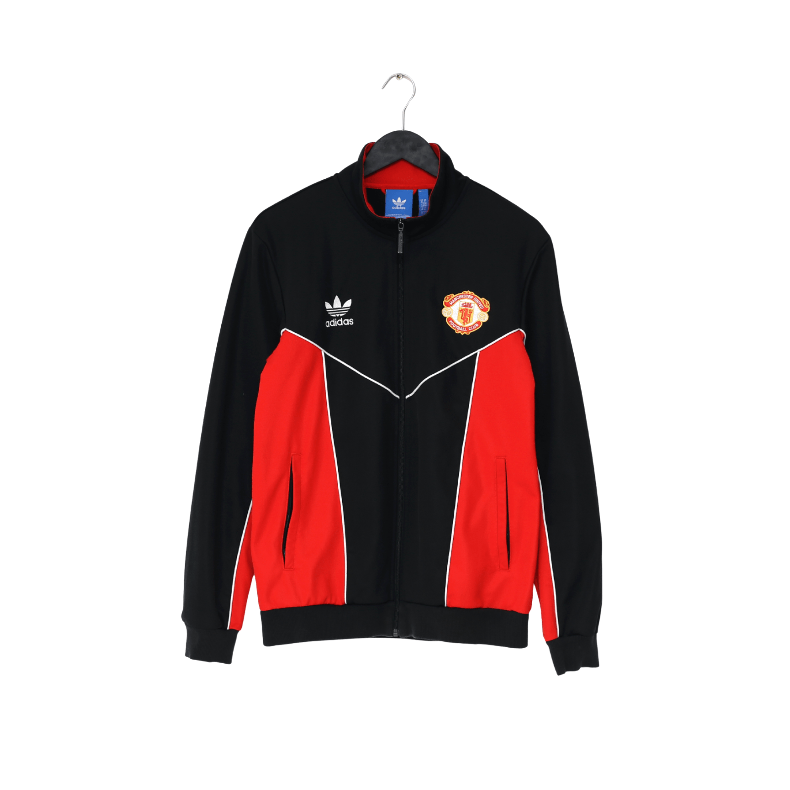 1988/90 MANCHESTER UNITED Vintage Retro adidas Originals Track Top (M)