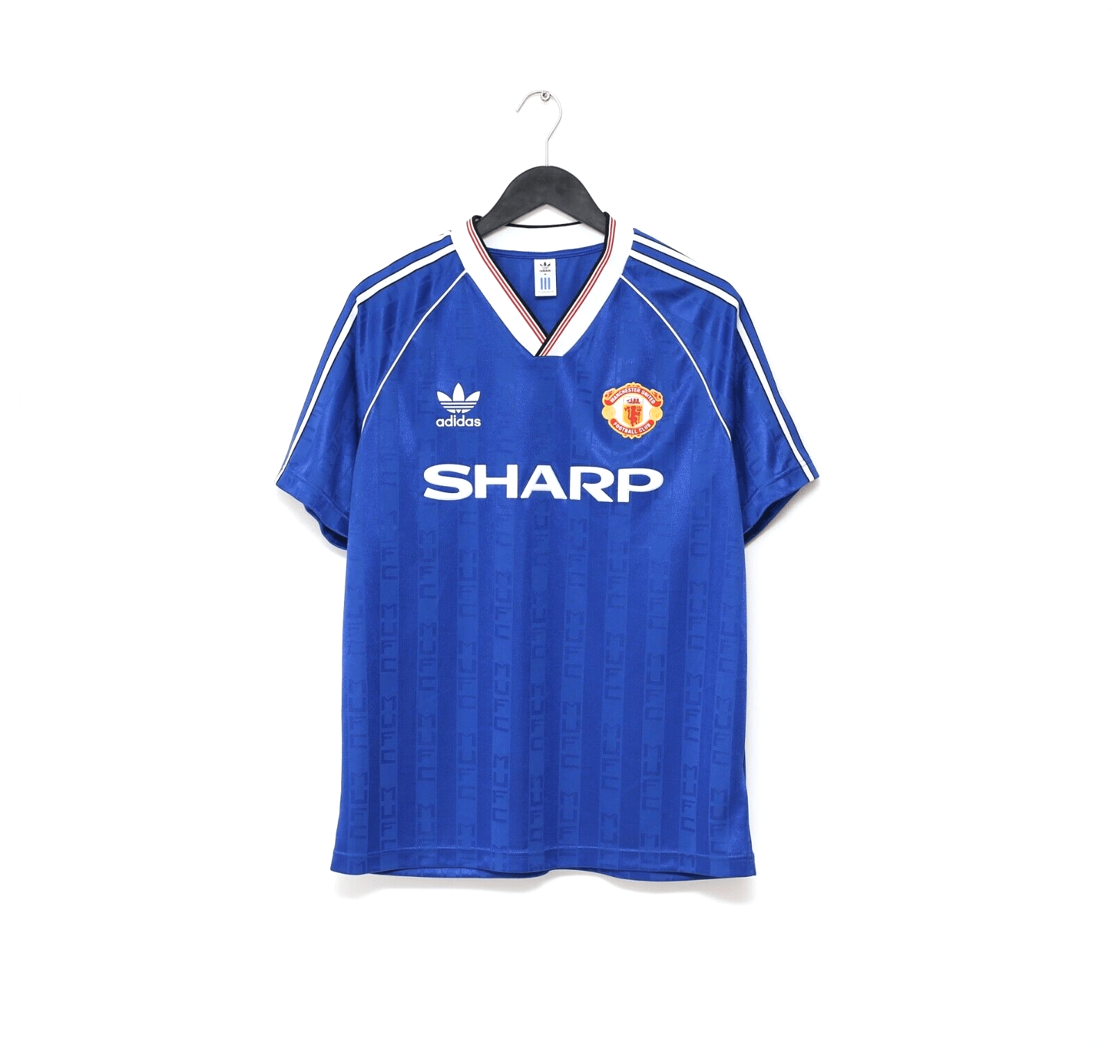 Manchester United adidas シャツ 青 1988/90 Robson #7 Manchester United adidas Originals Away