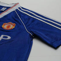 1988/90 Robson #7 Manchester United adidas Originals Away Football Shirt (S)