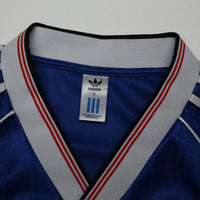 1988/90 Robson #7 Manchester United adidas Originals Away Football Shirt (S)