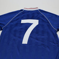 1988/90 Robson #7 Manchester United adidas Originals Away Football Shirt (S)