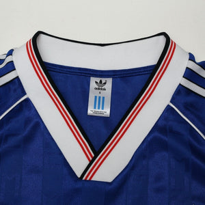 1988/90 Robson #7 Manchester United adidas Originals Away Football Shirt (S)