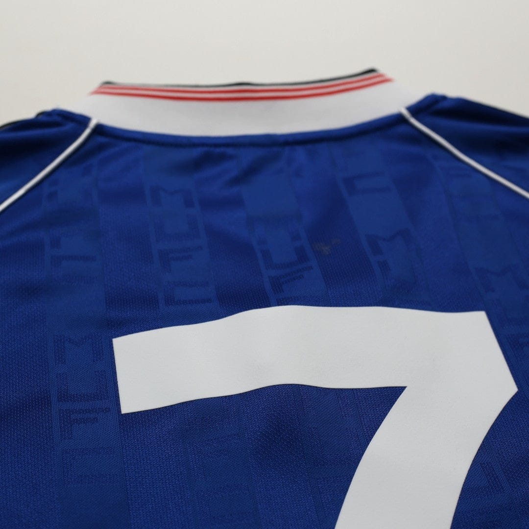 1988/90 Robson #7 Manchester United adidas Originals Away Football Shirt (S)