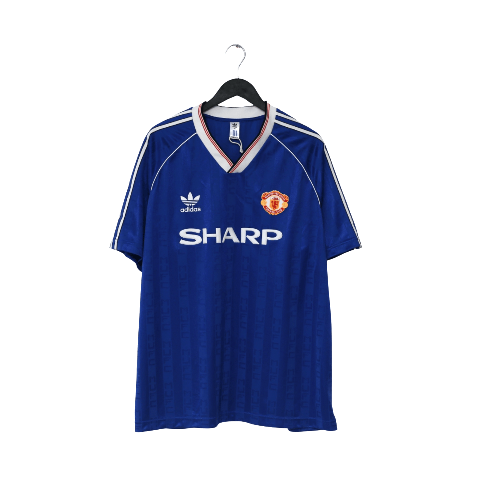 1988/90 Robson #7 Manchester United adidas Originals Away Football Shirt (XXL)