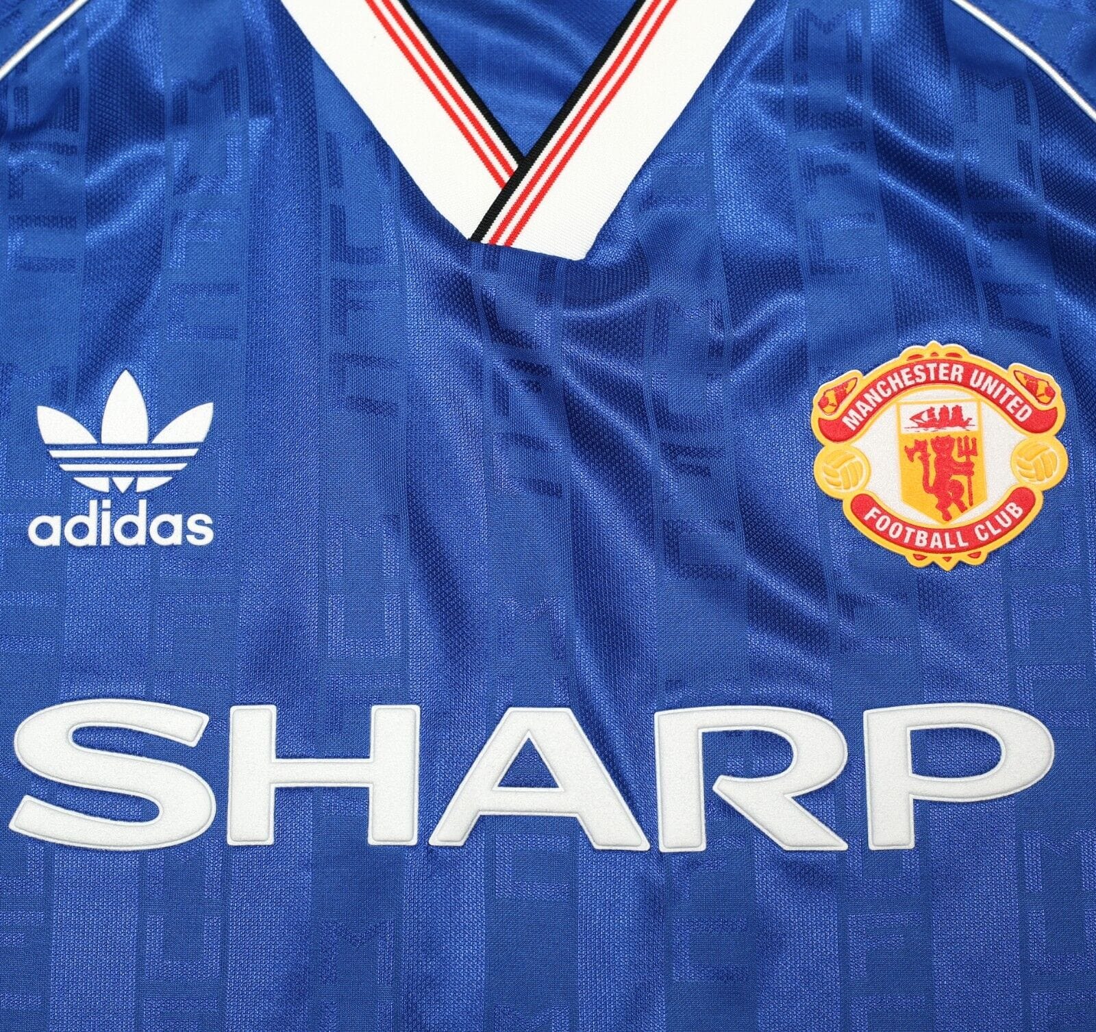 1988/90 ROBSON #7 Manchester United adidas Originals Third Shirt (XXL)