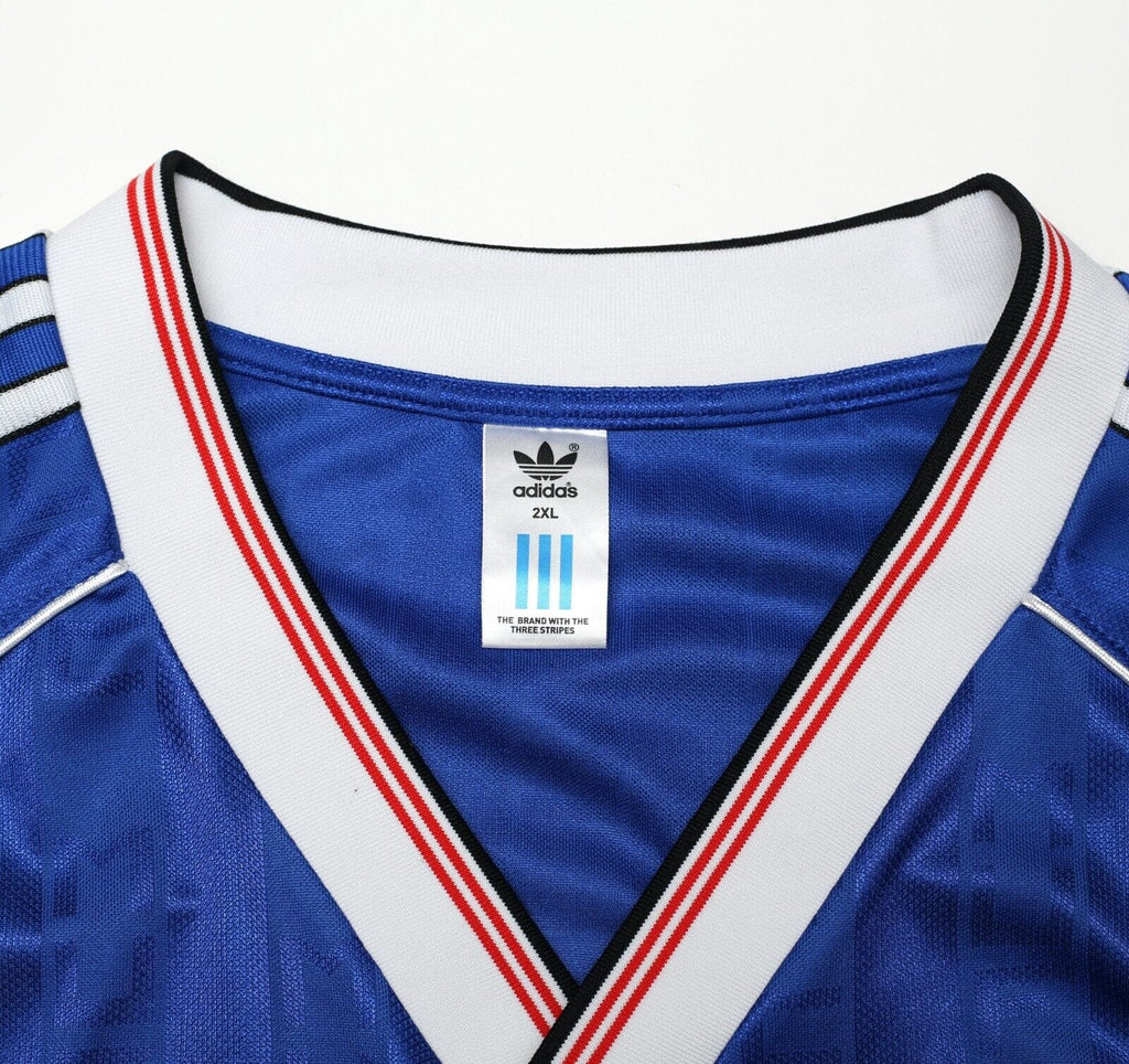 1988/90 ROBSON #7 Manchester United adidas Originals Third Shirt (XXL)