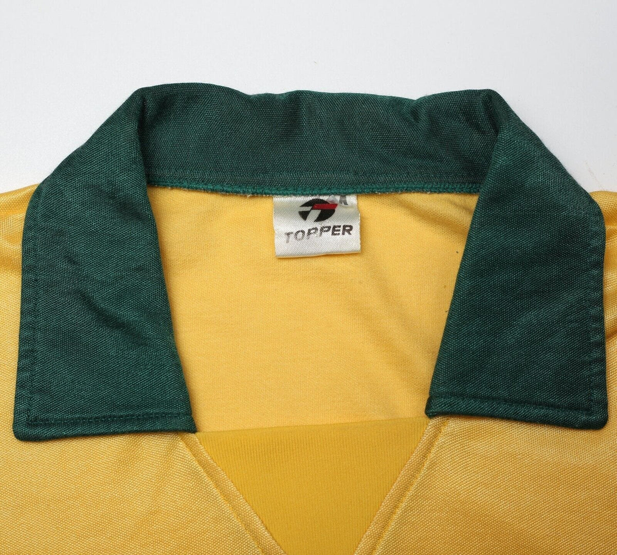 1988/91 BRAZIL Vintage Topper Home Football Shirt Jersey (S/M)