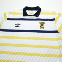 1988/91 Scotland Vintage Umbro Away Football Shirt (XL) Italia 90 World Cup