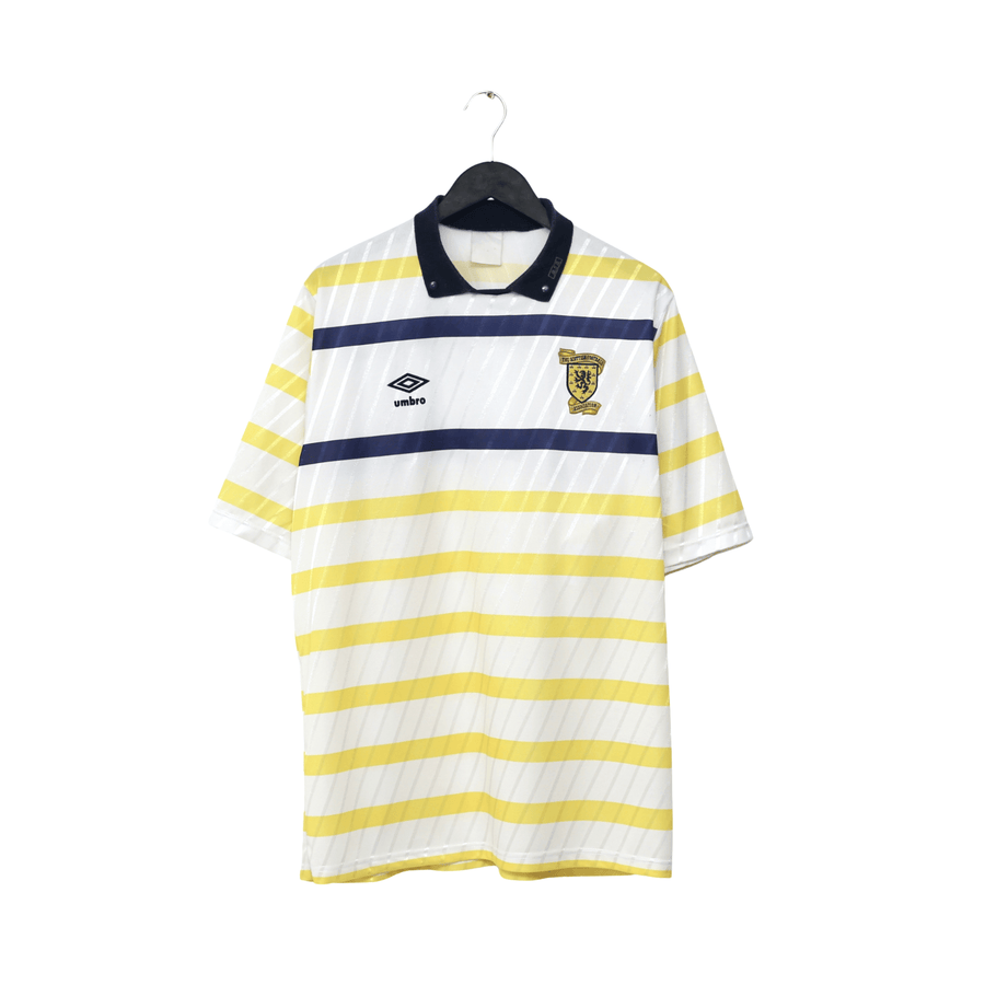1988/91 Scotland Vintage Umbro Away Football Shirt (XL) Italia 90 World Cup